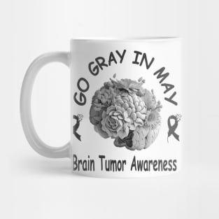 Go Gray In May Brain Cancer Tumor Awareness Mug